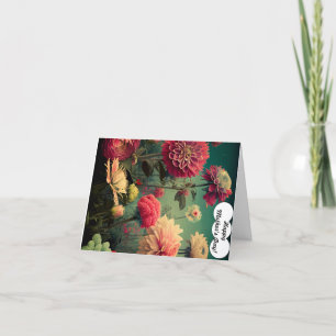 Carte de fête des mères pliée