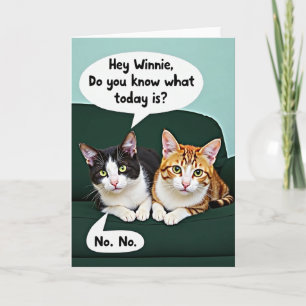 Carte de fête des mères pour chat canapé émeraude