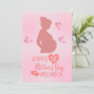 Carte de fête des mères pour future maman