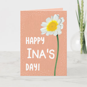 Carte de fête des mères pour Ina