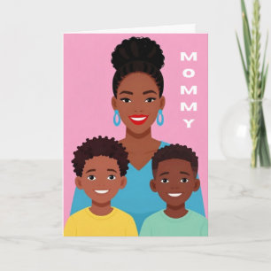 Carte de fête des mères pour maman