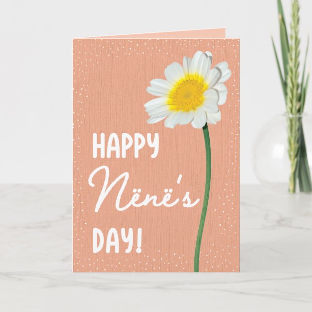 Carte de fête des mères pour Nënë (Devant)