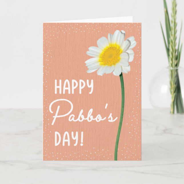 Carte de fête des mères pour Pabbo (Devant)