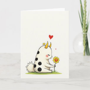 Carte de fête des mères pour un ami cornu avec amo
