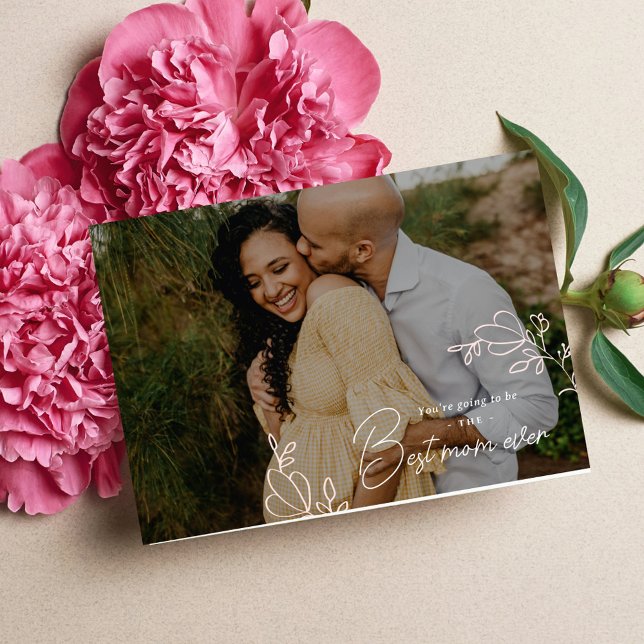 Carte de fête des mères pour une future maman (Créateur téléchargé)