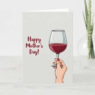 Carte de fête des mères Ruby Nails