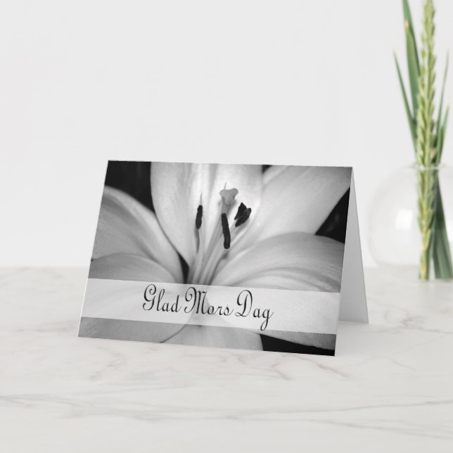 Carte de fête des mères suédoises (Devant)