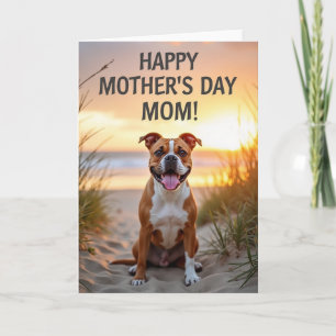 Carte de fête des mères Sunny Dog