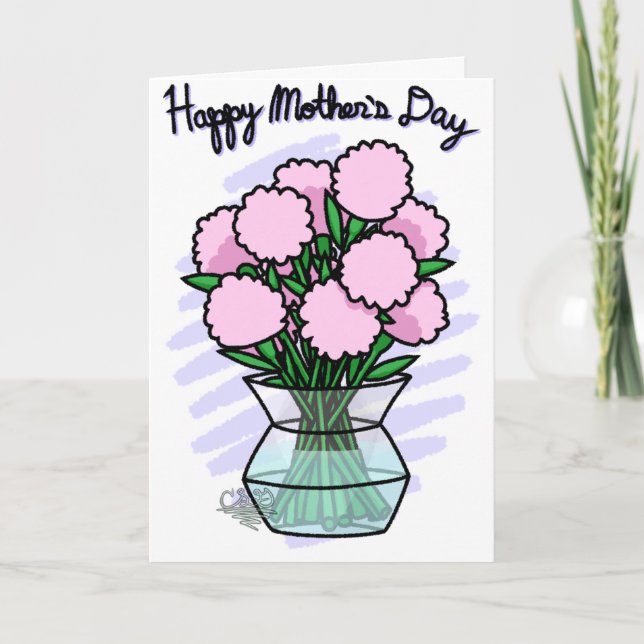 Carte de fête des mères (version 1 de 3) (Devant)