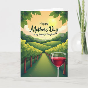 Carte de fête des mères Vineyard Sweet
