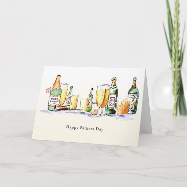 Carte de fête des pères (Devant)