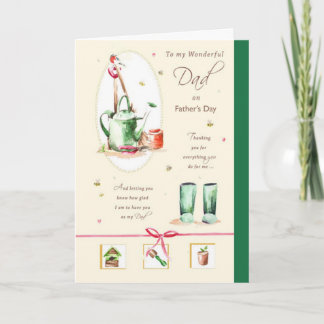 Carte de fête des pères