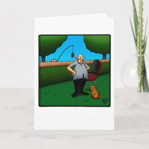 Carte de Fête des pères amusante "Humour barbecue"