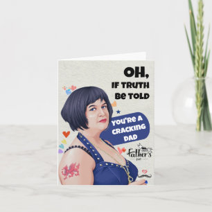 Carte de Fête des pères amusante - Ness drôle pour