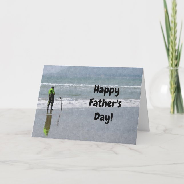 Carte de Fête des pères Fisher Dad (Devant)