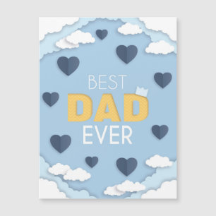 Carte de Fête des pères Meilleur Papa Jamais migno