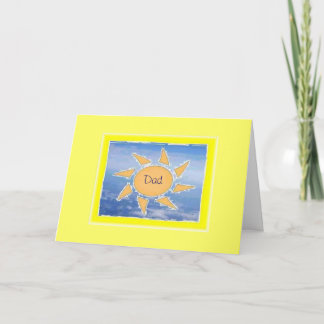 Carte de Fête des pères papa Happy