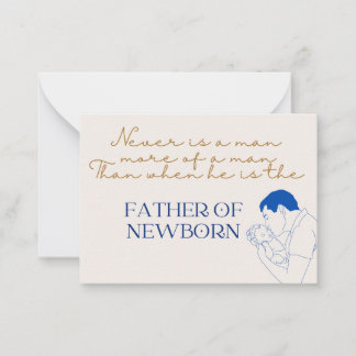 Carte de fête des pères-Père de la nouvelle carte 