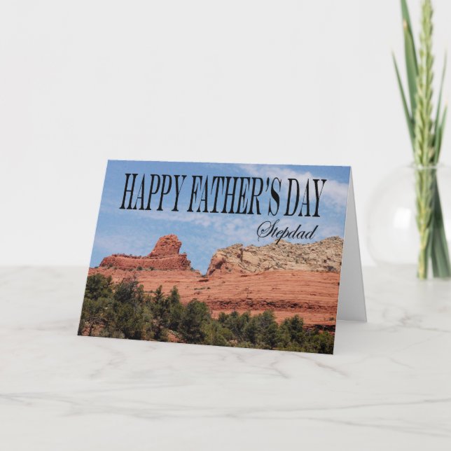 Carte de fête des pères pour le Stepdad (Devant)