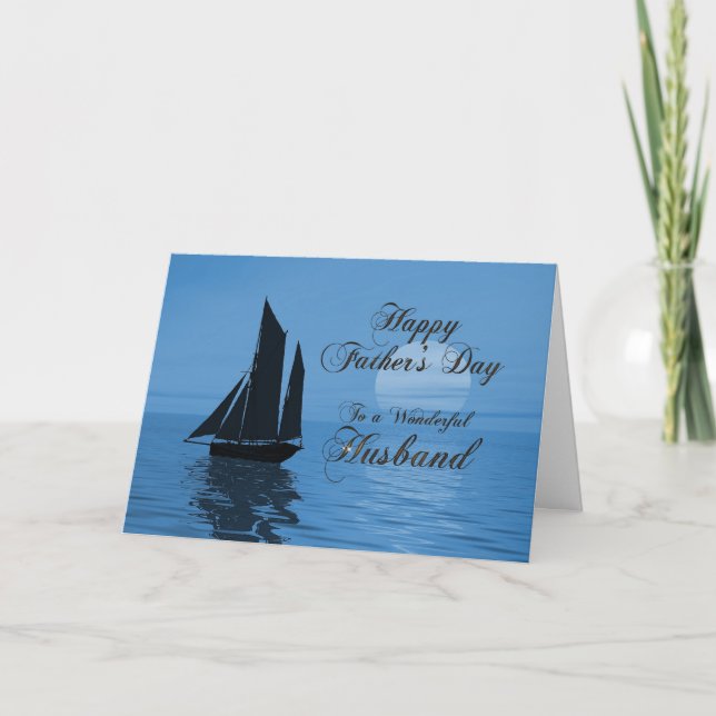 Carte de fête des pères pour mari (Devant)