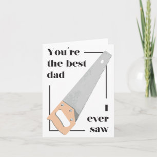 Carte de fête des Pères pour papa drôle - meilleur