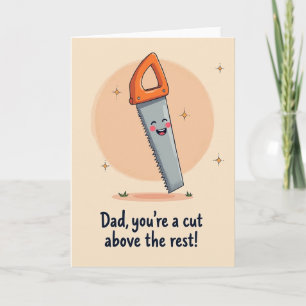 Carte de Fête des Pères Smiling Tool