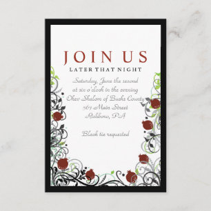 Carte de fête juive de grenade