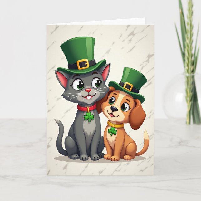 Carte de Fête pour Amis (Devant)