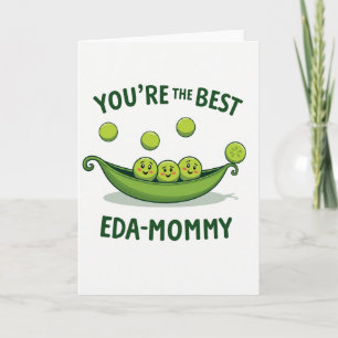 Carte de fête pour maman Sweet Pea