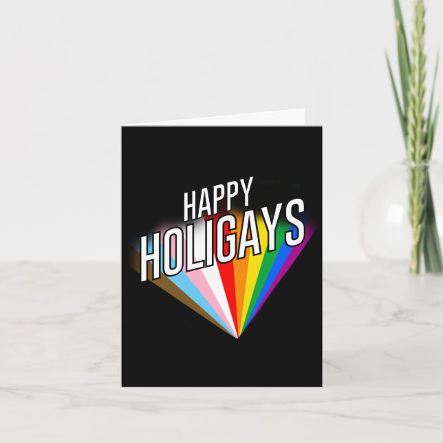 Carte de Fêtes Holigay (Devant)