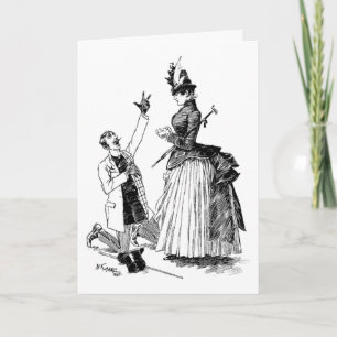 Carte de fiançailles de félicitations