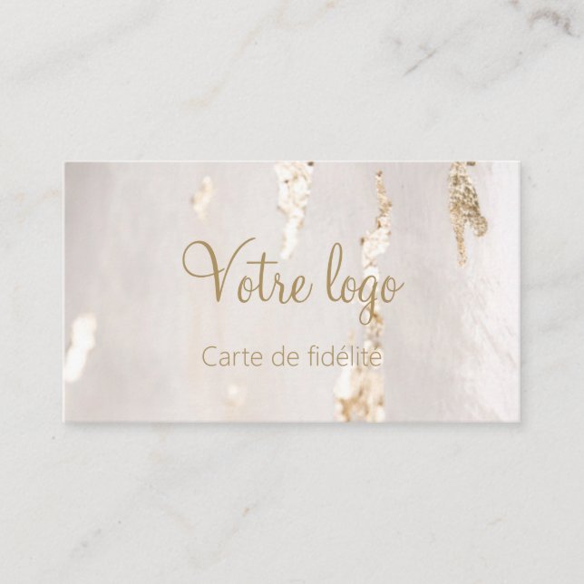 CARTE DE FIDÉLITÉ  (Devant)
