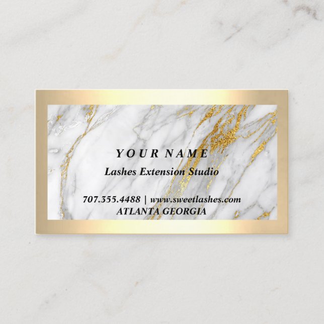 Carte de fidélité 100 Lashes Lashes 20%Sur 5 Punch (Devant)