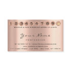 Carte de fidélité 10 Punch Golden Crown Roses ongl