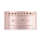 Carte de fidélité 10 Punch Golden Crown Roses ongl