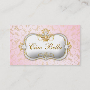 Carte De Fidélité 311 Ciao Bella Golden Divine Pink Punch Card
