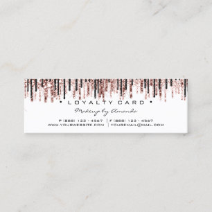 Carte de fidélité 6 Punch maquillage Beauté Bla