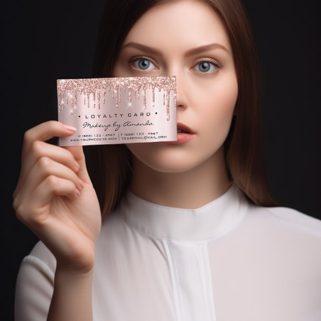 Carte de fidélité 6 Punch Maquillage Lashes Coeur  (Créateur téléchargé)