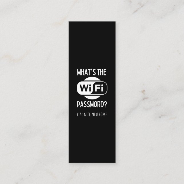 Carte De Fidélité belle nouvelle maison (Devant)