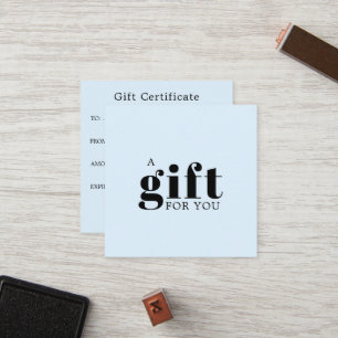Carte De Fidélité Cadeau promotionnel pour salon d'affaires