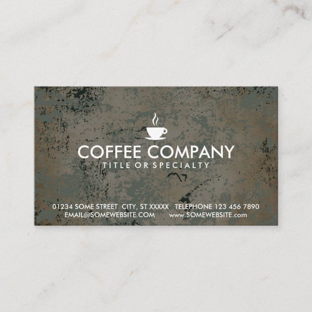carte de fidélité café (Devant)