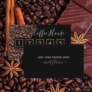 Carte de fidélité Café Shop - Café Bean