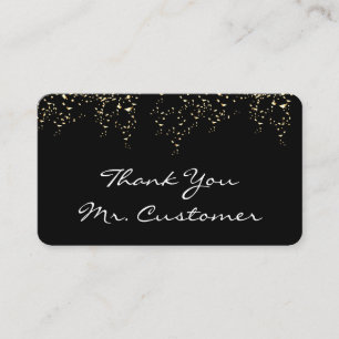 Carte De Fidélité Confettis / Merci