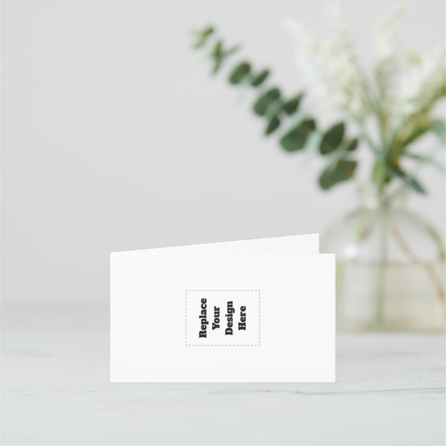 Carte De Fidélité Créez Votre Propre blanc (Devant)