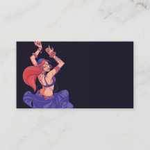 Danse tribale tzigane avec cymbales