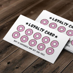 Carte de fidélité Donut Bakou Reward Card