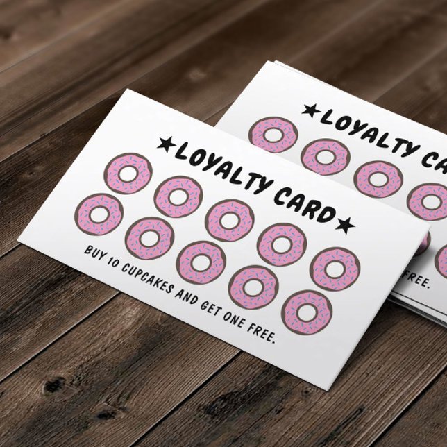 Carte de fidélité Donut Bakou Reward Card (Créateur téléchargé)