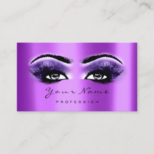 Carte De Fidélité Extension Ultraviole de mèches de maquillage de l