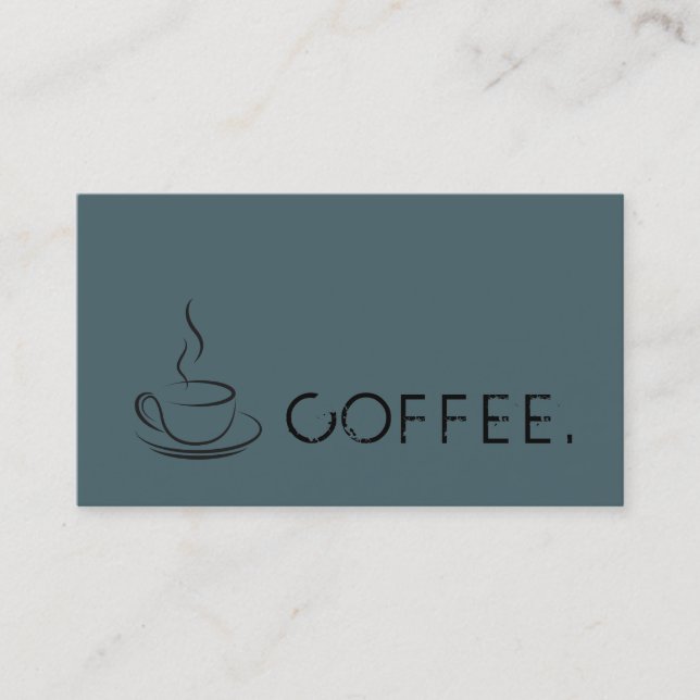 Carte De Fidélité Fond de punch café Loyauté Deep Space Sparkle (Devant)