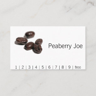 Carte De Fidélité Grains de café